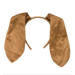 Psie uši na dlhom čelenke